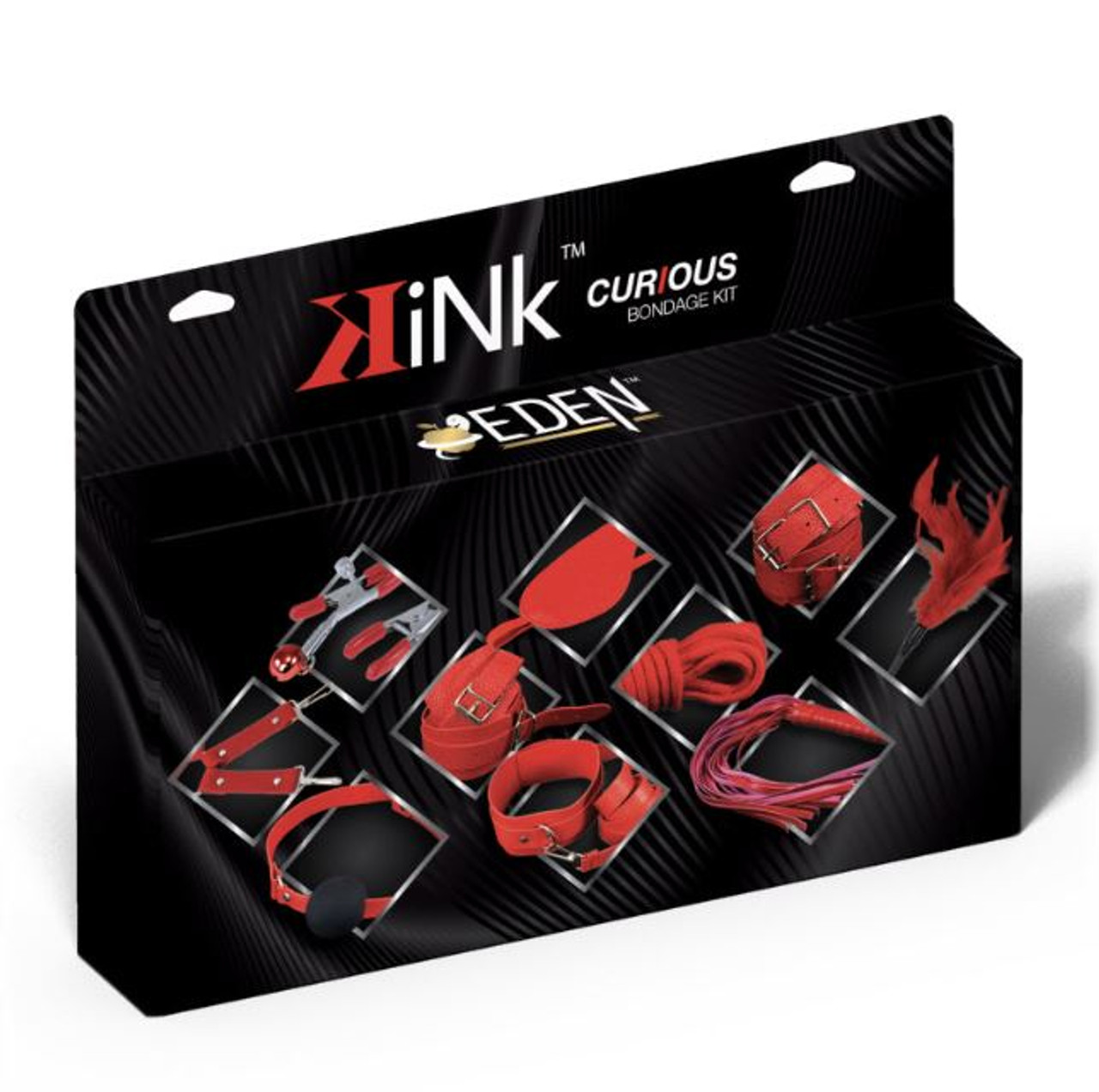 Kink Curious Bondage Kit - Red
