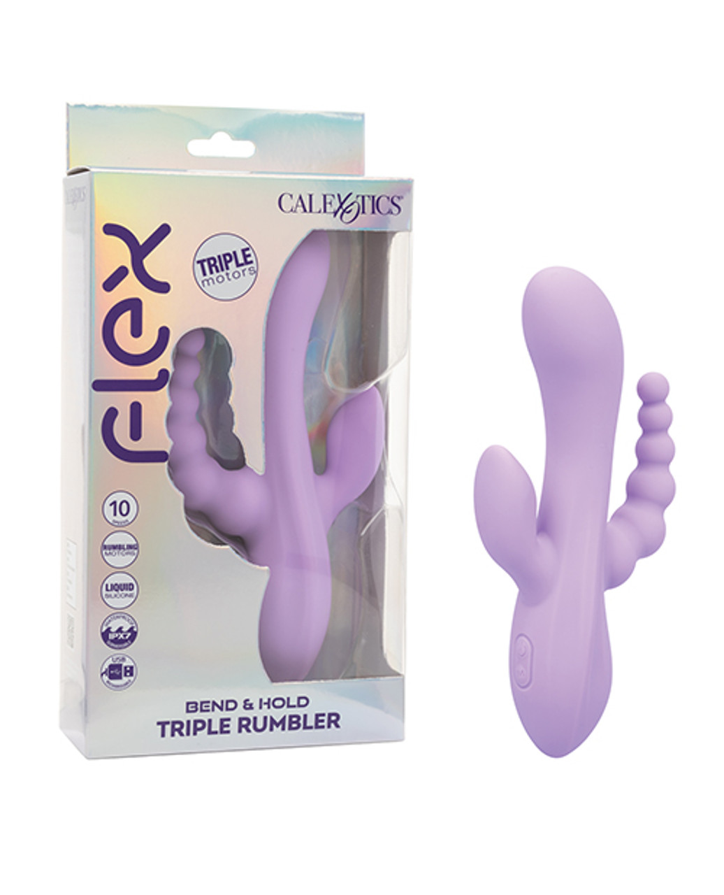 CalExotics Flex Bend & Hold Triple Rumbler