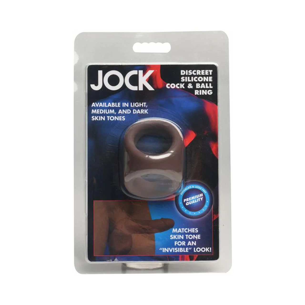 Jock Discreet Silicone Cock & Ball Ring