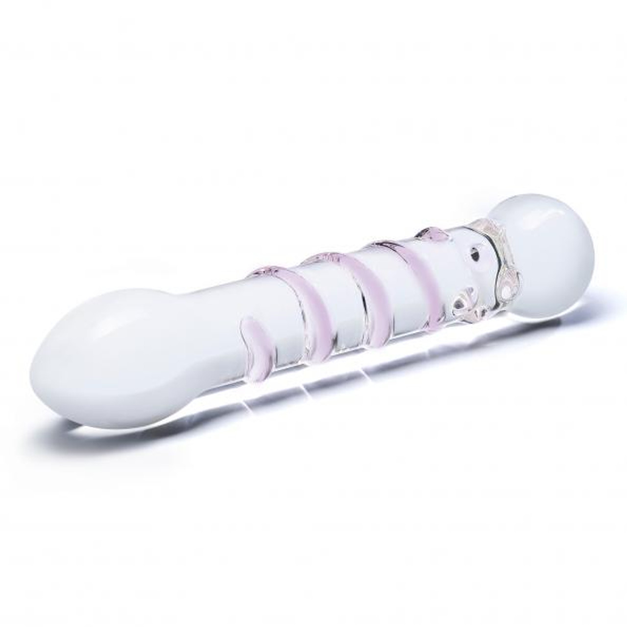 Glas 7.25" Spiral Staircase Full Tip Dildo