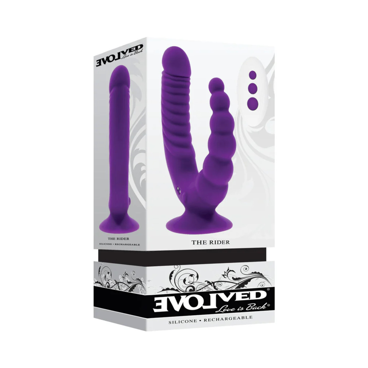 Evolved The Rider Double Dildo Vibrator