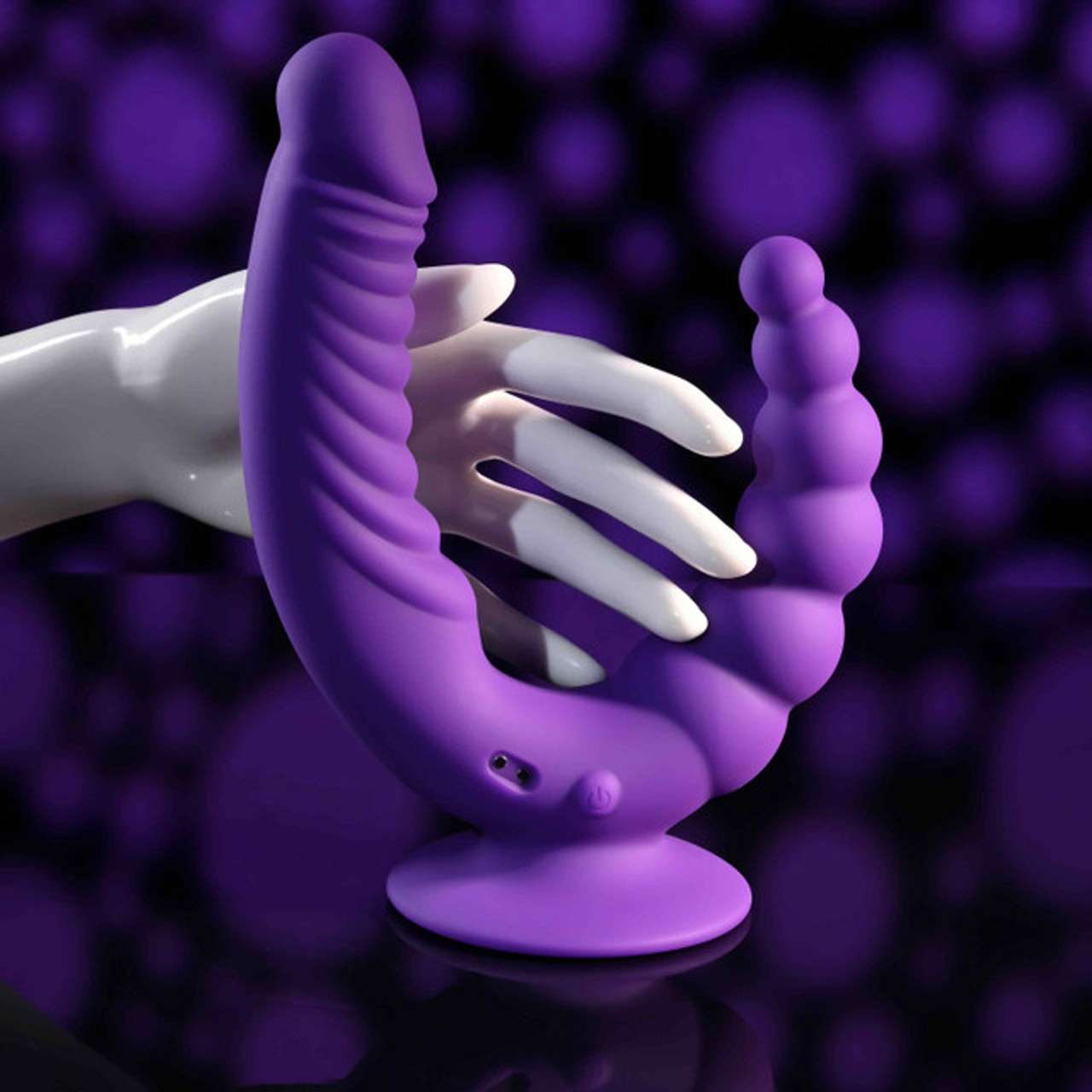 Evolved The Rider Double Dildo Vibrator