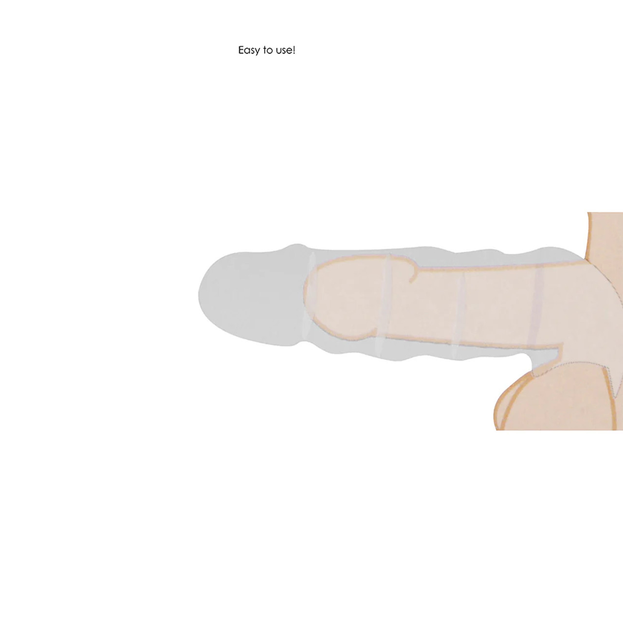 RealRock 8" Penis Sleeve
