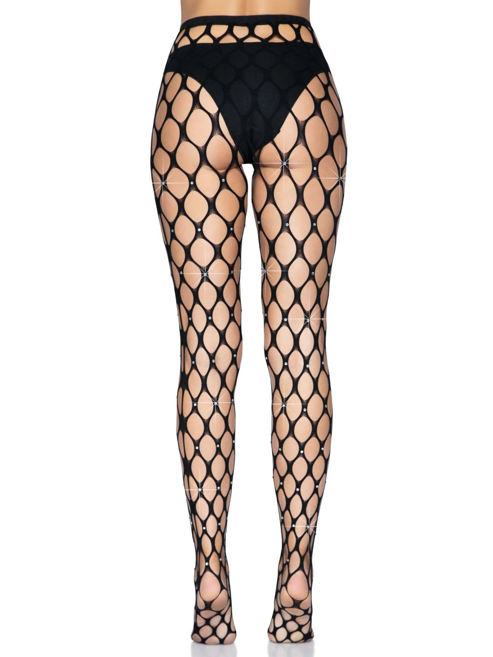 Leg Avenue Rhinestone Pothole Net Tights