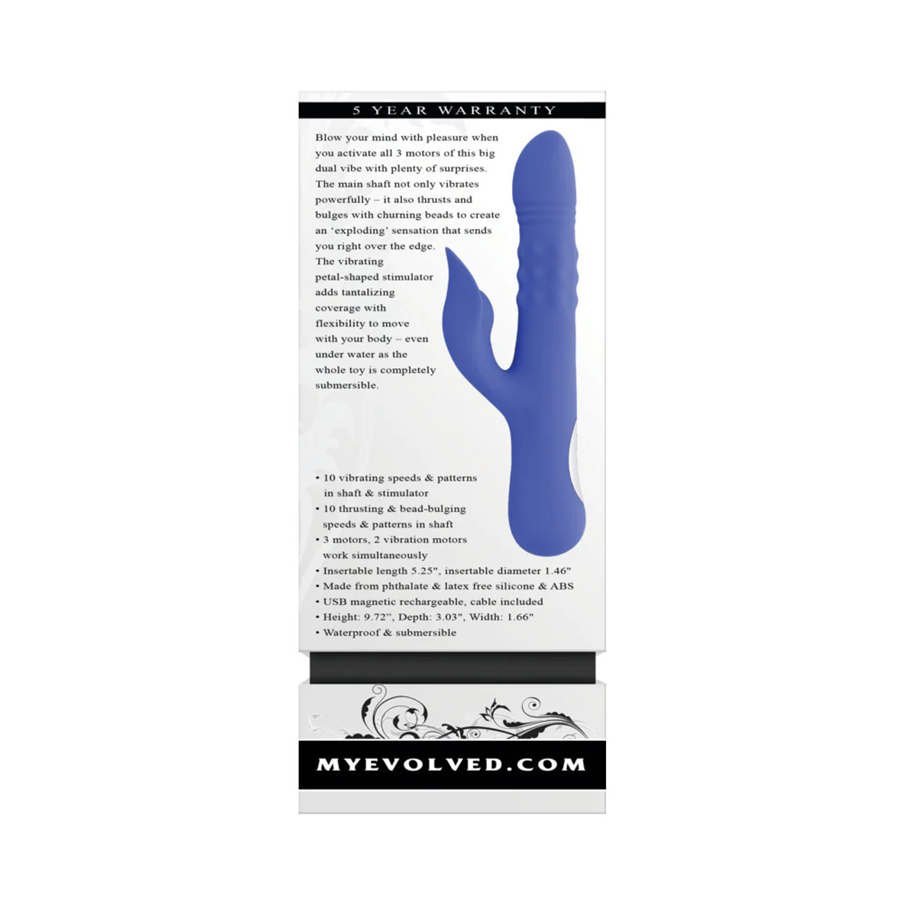 Evolved Pop Goes The O Triple Motor Thrusting Rabbit