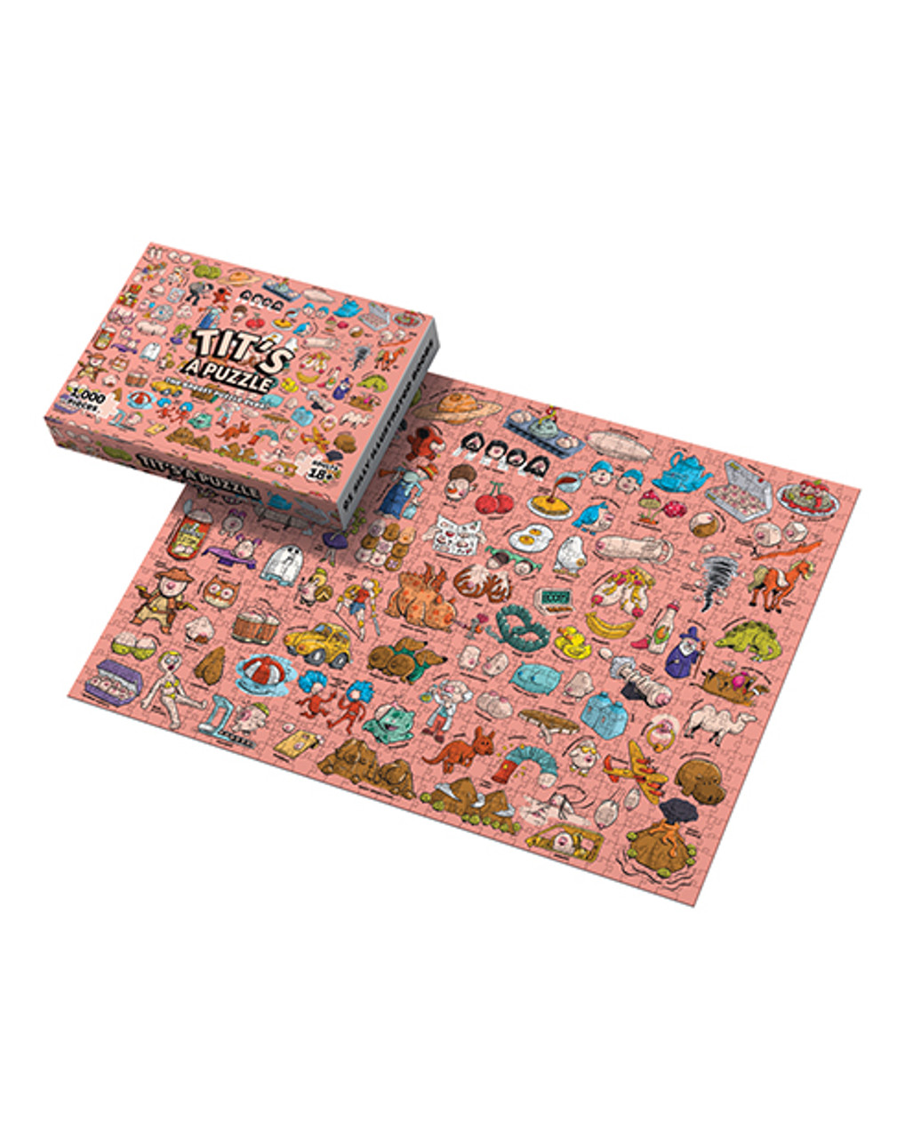 Tit’s A Puzzle Boob Themed Puzzle - 1000 Piece