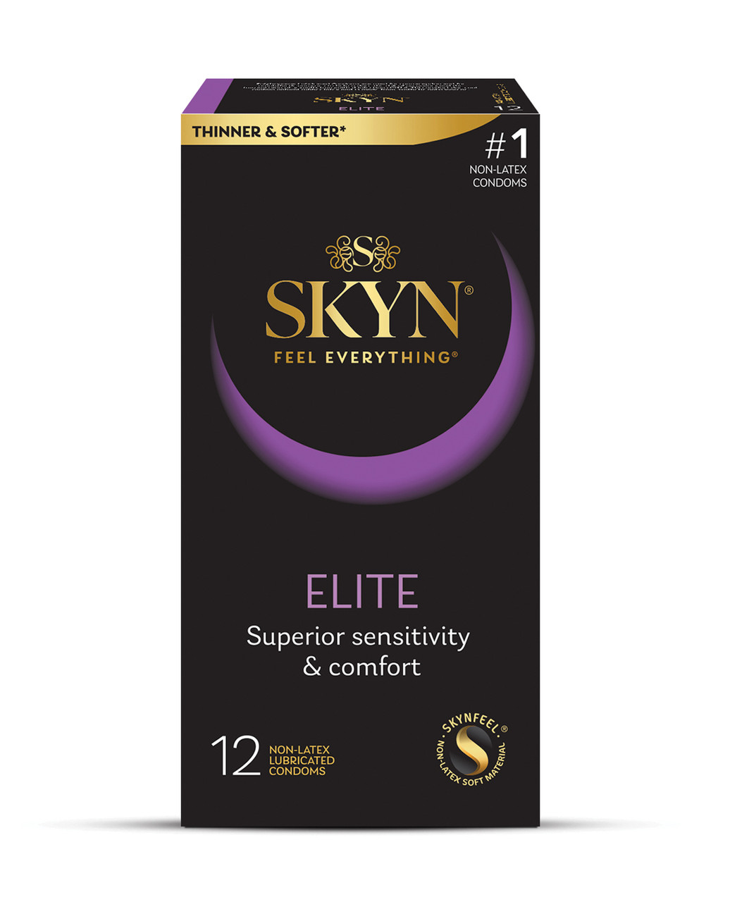 Skyn Elite Ultra Thin Non-Latex Condoms - 12pk