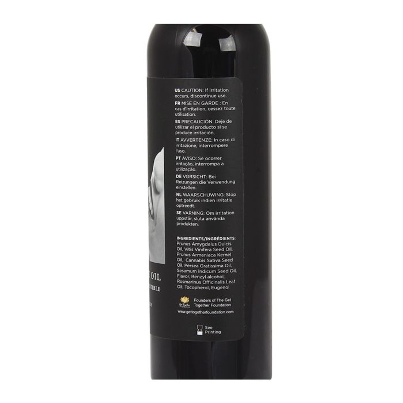 Edible Massage Oil French Vanilla - 8oz Edible Massage Oil French Vanilla - 8oz