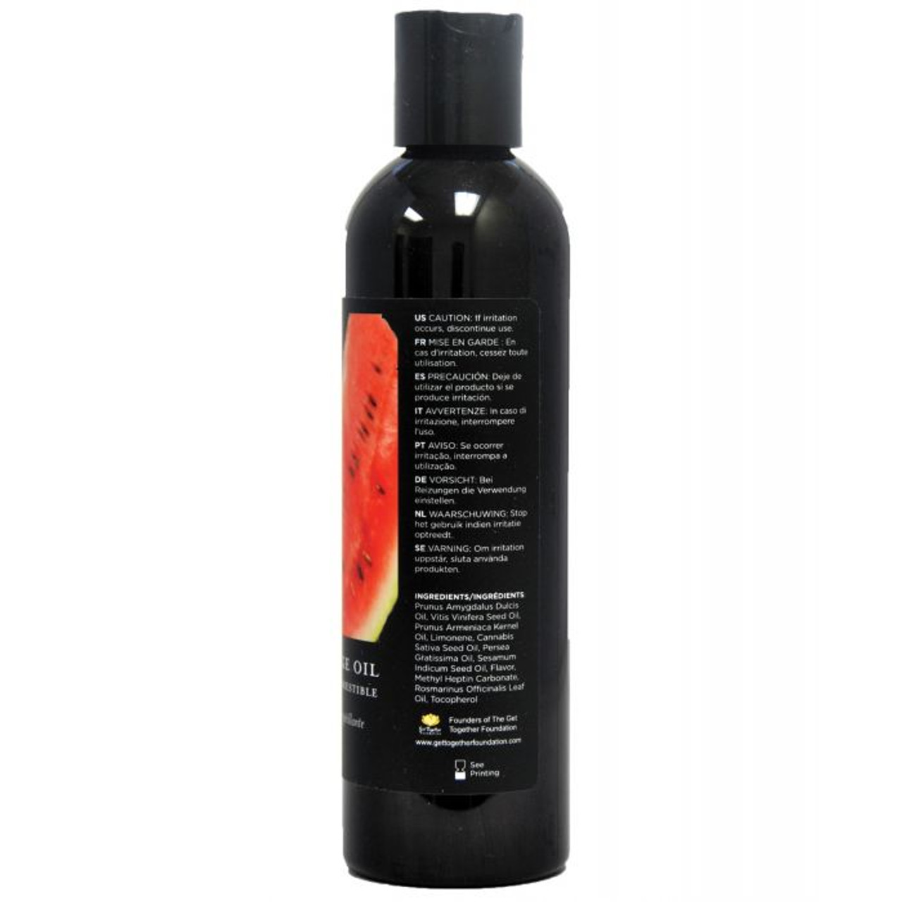 Edible Massage Oil Juicy Watermelon - 8oz
