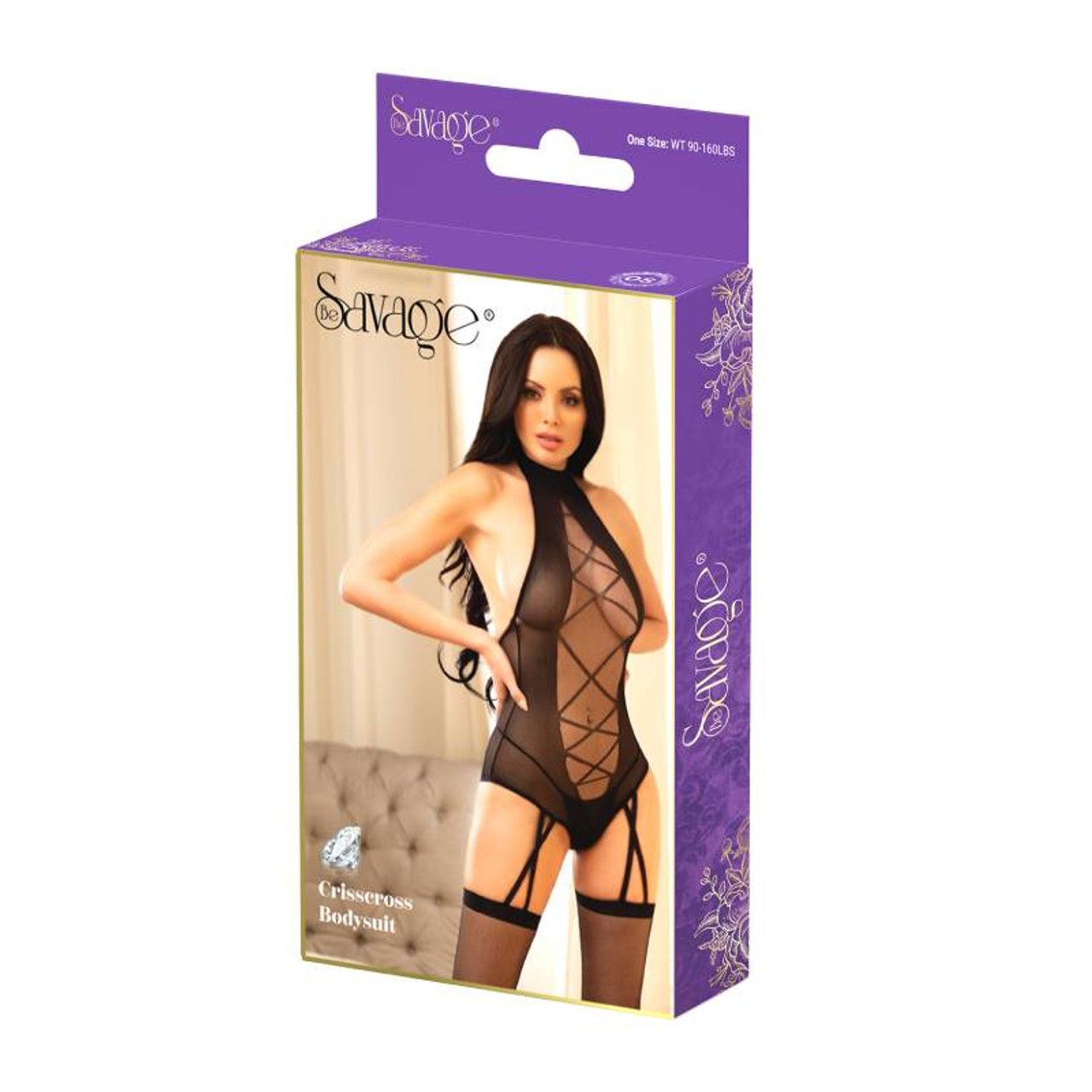 Be Savage Criss-Cross Bodysuit Be Savage Criss-Cross Bodysuit