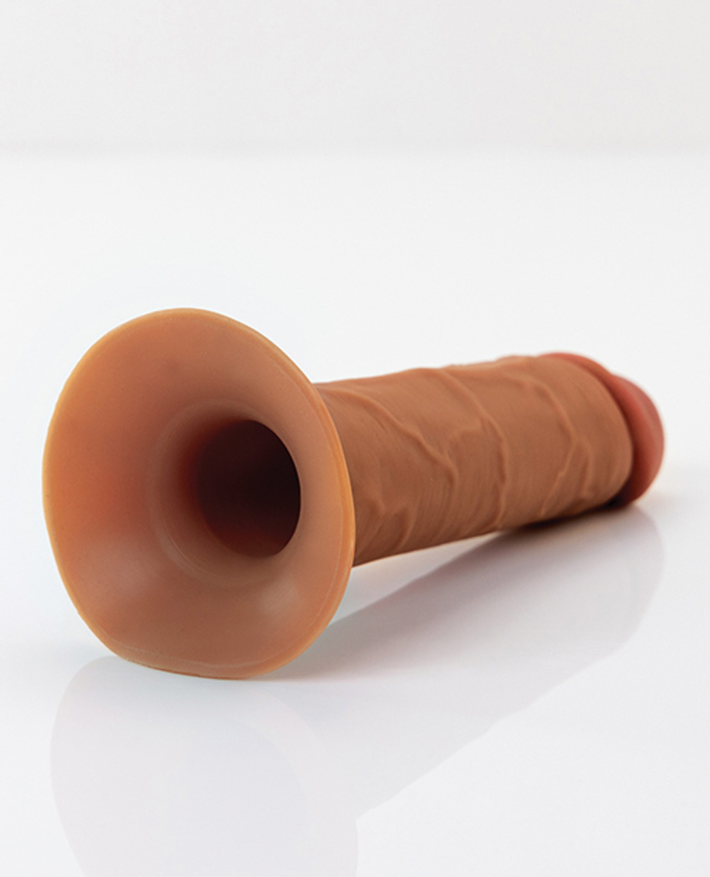 Fantasy X-Tensions Elite 7" Hollow Silicone Strap On - Brown Fantasy X-Tensions Elite 7" Hollow Silicone Strap On - Brown