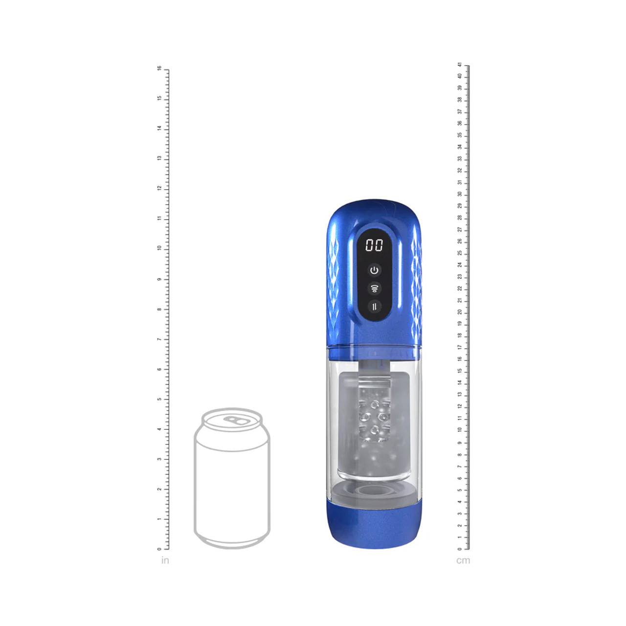 Pumped Vortex Suction, Rotating, and Thrusting Masturbator Pumped Vortex Suction, Rotating, and Thrusting Masturbator