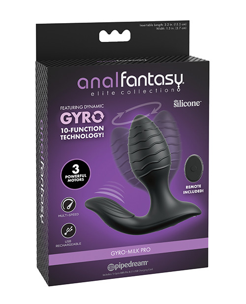 Anal Fantasy Elite Gyro-Milk Pro with Remote