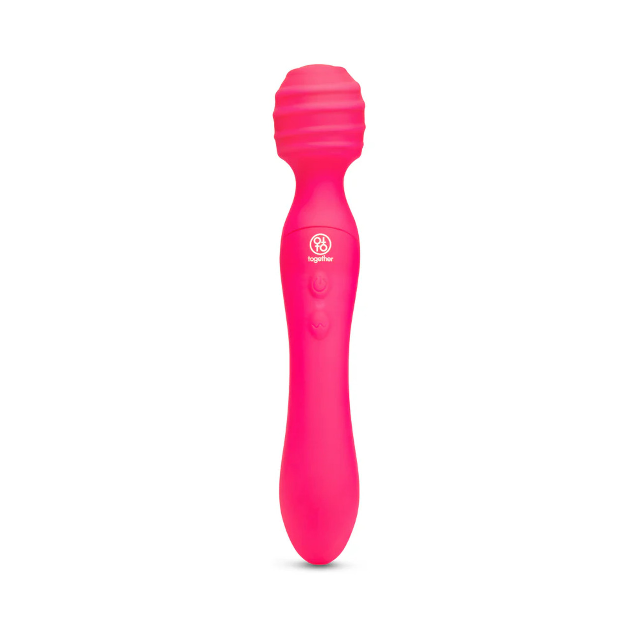 Together Tri Delight Dual-Ended Triple Stim Wand & Rabbit Vibrator Together Tri Delight Dual-Ended Triple Stim Wand & Rabbit Vibrator