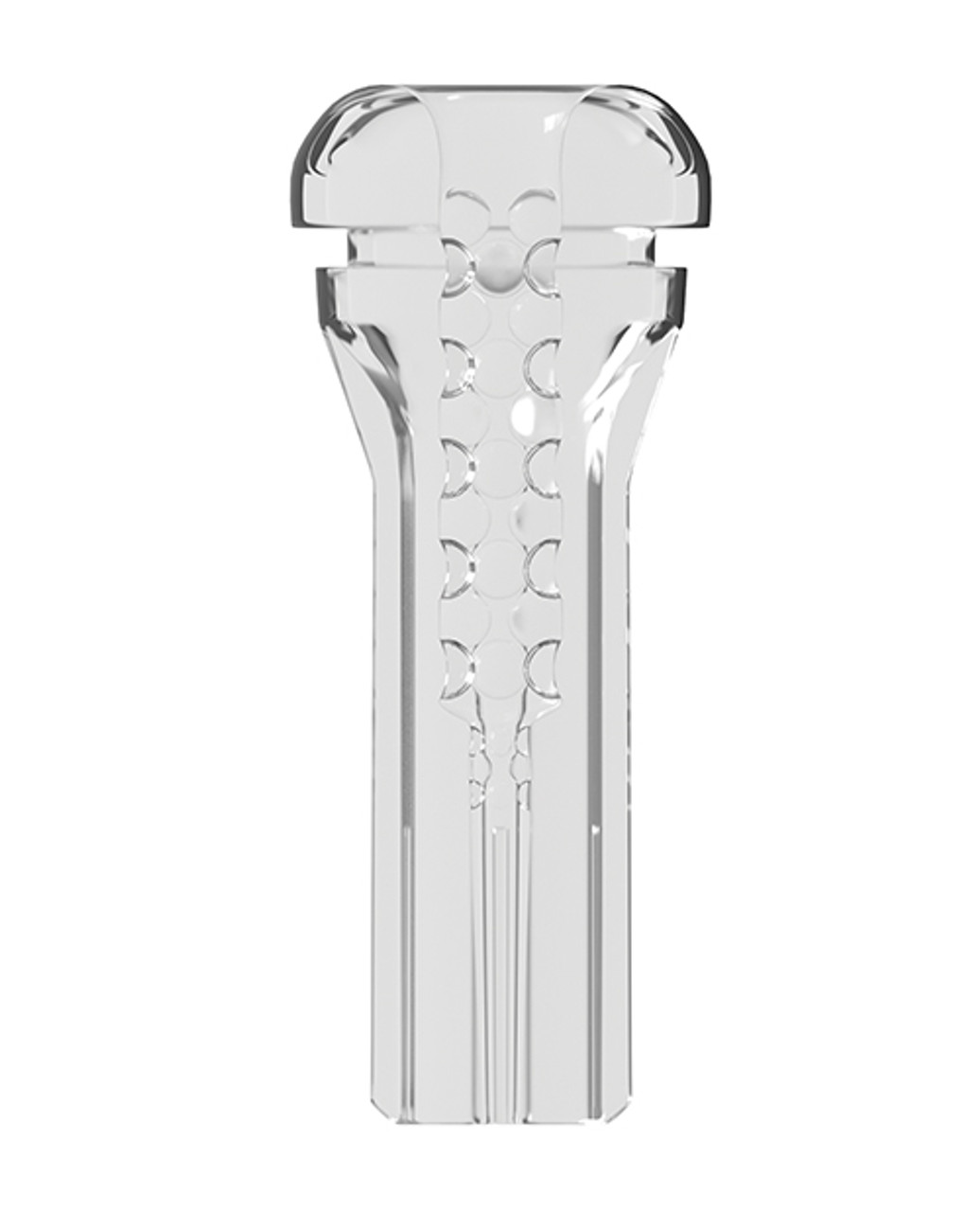 PDX Elite Crystal Clear Stroker with Pump Suction