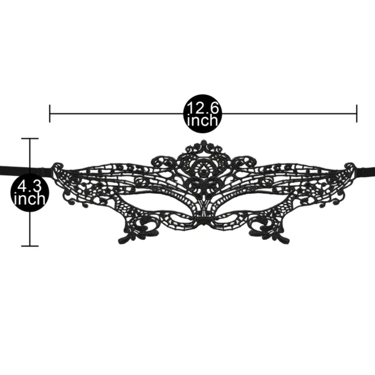 Black Sexy Lace Mask Black Sexy Lace Mask