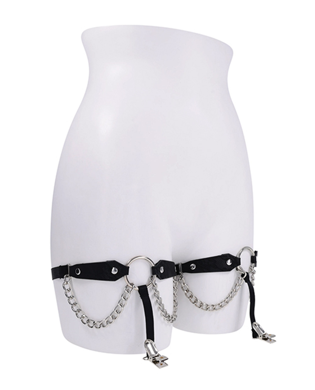 Sex & Mischief Chain Lace Garters