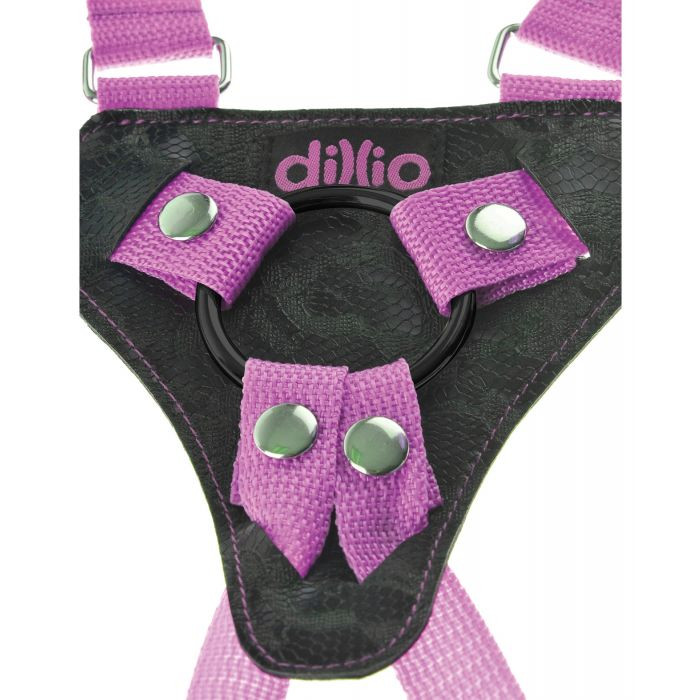 Dillio 7" Strap-On Suspender Harness Set