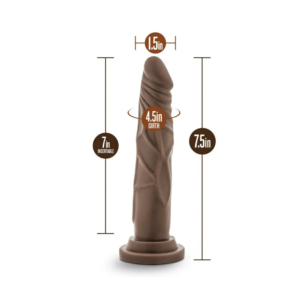 Dr. Skin Basic 7.5" Realistic Dildo measurements