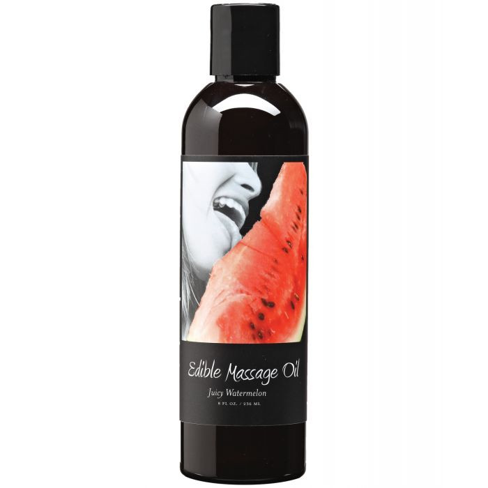 Earthly Body Edible Massage Oil Juicy Watermelon - 8oz