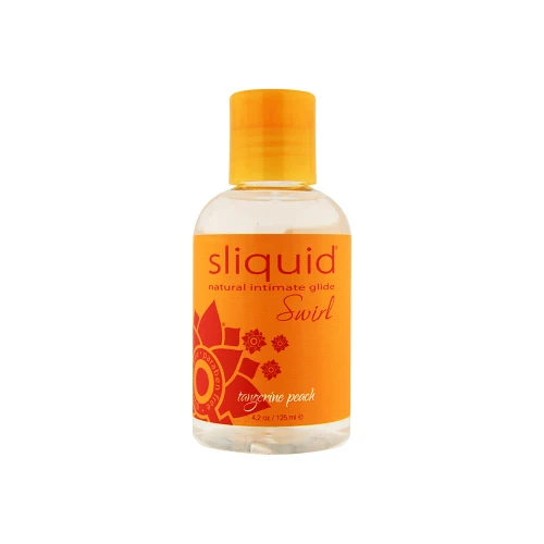 Sliquid Swirl Tangerine Peach Intimate Lube - 4.2oz
