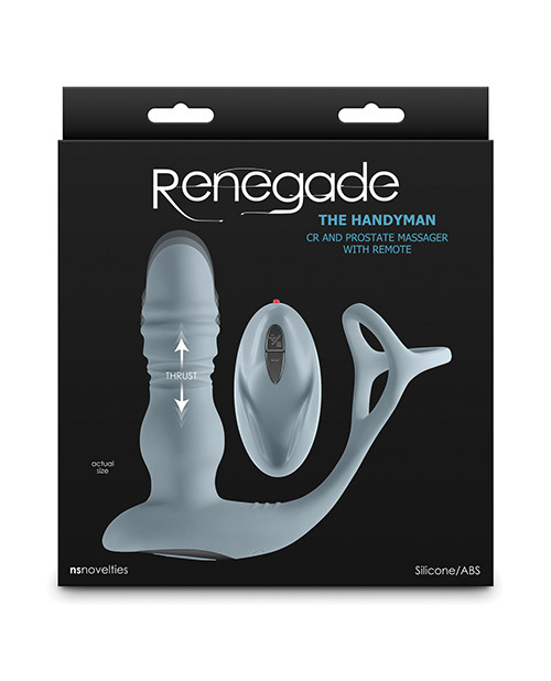 Renegade The Handyman Cock Ring and Prostate Massager with Remote