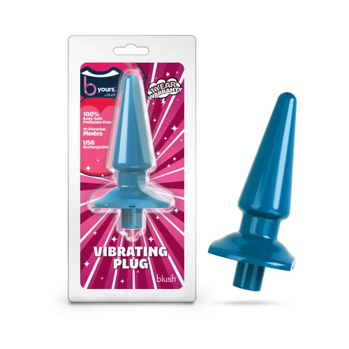 B Yours Vibrating Plug - Ocean