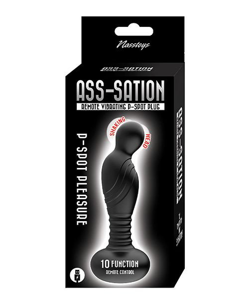 Ass-Sation Remote Vibrating P-Spot Plug
