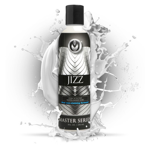 Master Series Jizz Scented Water-Based Lube - 8.5 oz Master Series Jizz Scented Water-Based Lube - 8.5 oz