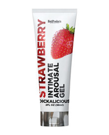 Dickalicious Penis Arousal Gel - 2 oz - Strawberry