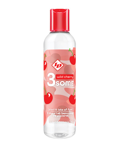 ID 3 Some 3-in-1 Wild Cherry Flavored Lube - 4oz