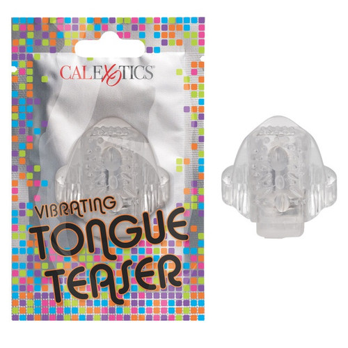 CalExotics Vibrating Tongue Teaser - Clear CalExotics Vibrating Tongue Teaser - Clear