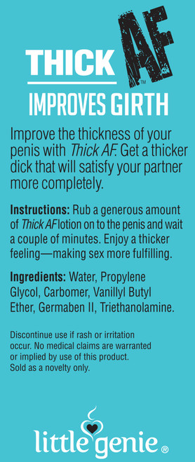 Thick AF Girth Cream For Him - 1.5 oz Thick AF Girth Cream For Him - 1.5 oz
