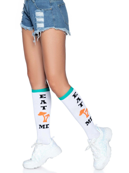 Leg Avenue Eat Me Knee Highs Leg Avenue Eat Me Knee Highs