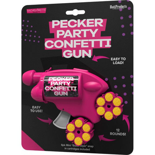 Bachelorette Pecker Party Confetti Gun Bachelorette Pecker Party Confetti Gun