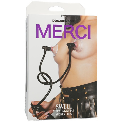 Merci Swell Vibrating Nipple Sucker Cups