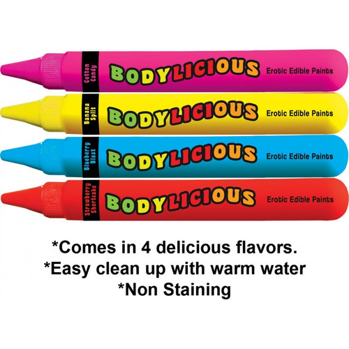 Bodylicious Body Pens - Erotic Edible Paints Bodylicious Body Pens - Erotic Edible Paints