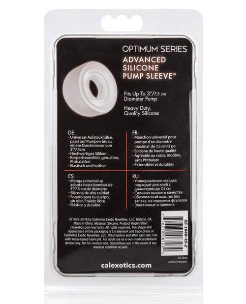 CalExotics Advanced Silicone Pump Sleeve