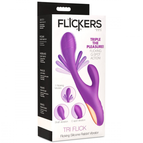 Inmi Flickers Tri Flick Rabbit Vibrator