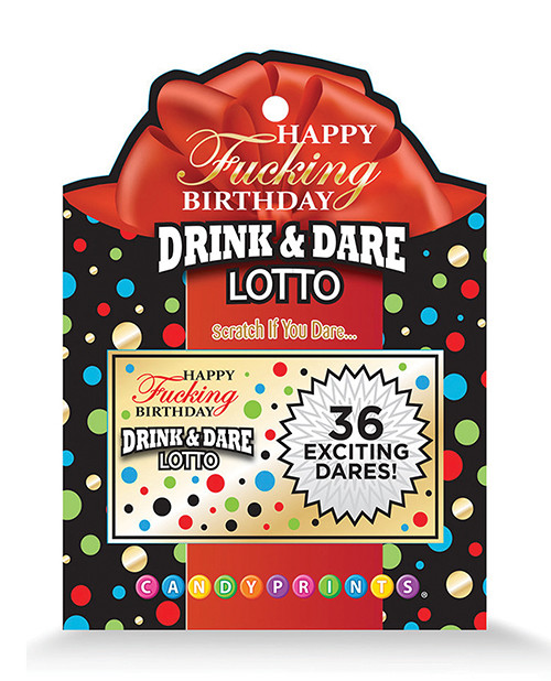 Happy Fucking Birthday Drink & Dare Lotto Happy Fucking Birthday Drink & Dare Lotto