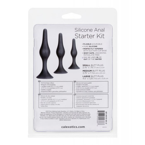 CalExotics Silicone Anal Starter Kit CalExotics Silicone Anal Starter Kit