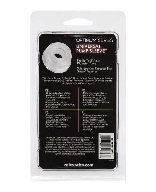 CalExotics Universal Pump Sleeve CalExotics Universal Pump Sleeve