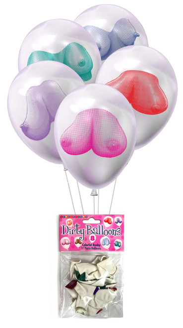 Candy Prints Dirty Balloons - Boob Balloons Candy Prints Dirty Balloons - Boob Balloons