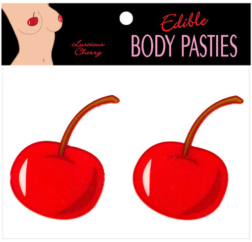 Edible Body Pasties - Cherry