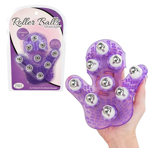Roller Balls Massager - Purple Roller Balls Massager - Purple