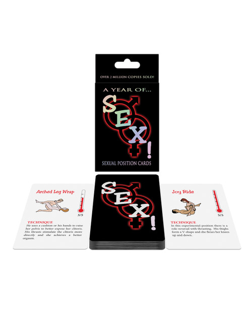 Sex! A Year of Sexual Position Card Game
