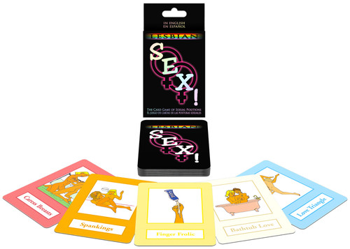 Sex! Lesbian Sexual Position Card Game Sex! Lesbian Sexual Position Card Game