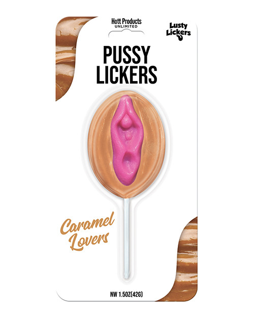 Lusty Lickers Caramel Pussy Pop