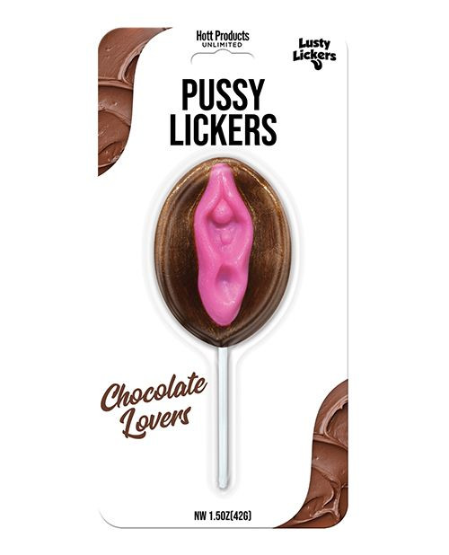 Lusty Lickers Chocolate Pussy Pop