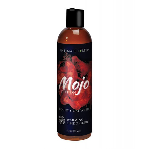 Intimate Earth MOJO Horny Goat Weed Warming Libido Glide Lube - 4oz Intimate Earth MOJO Horny Goat Weed Warming Libido Glide Lube - 4oz